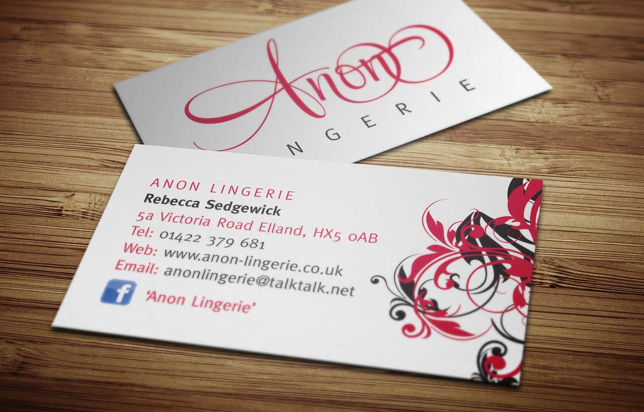 Hive of Many Anon Lingerie Business Card Design by Hive of Many