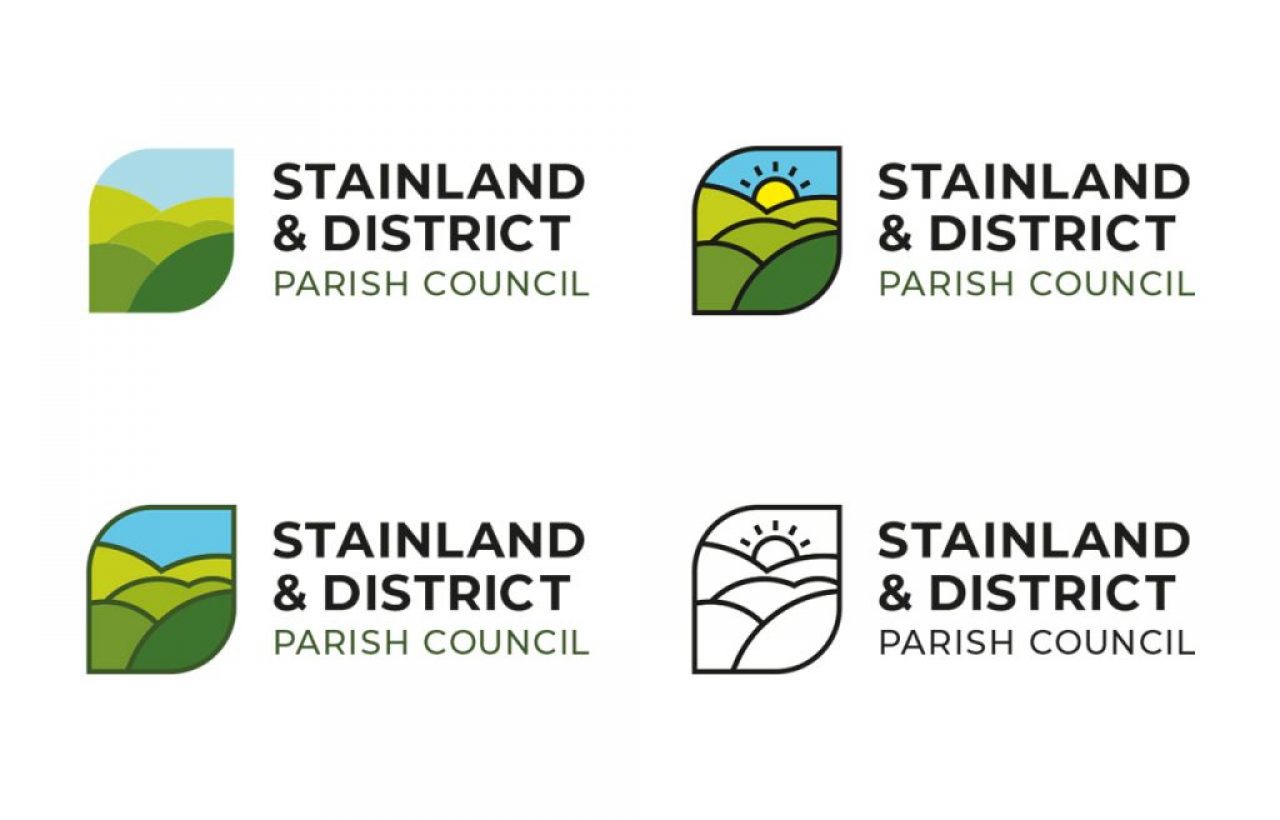 Hive of Many - Stainland District Parish Council Logo Design