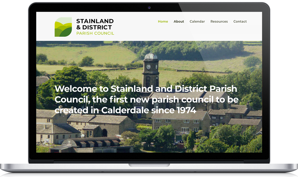 Hive of Many - Stainland District Parish Council Website Design