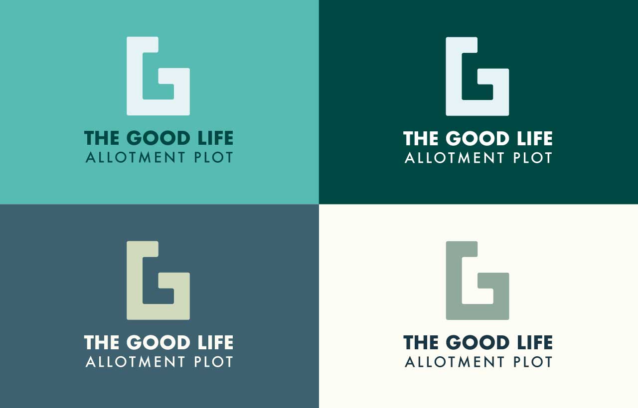 Hive of Many - The Good Life Allotment Logo Design