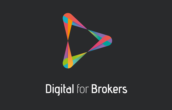 Digital For Brokers Logo by Hive of Many