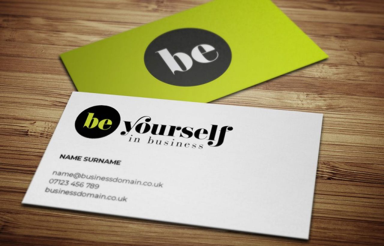 Hive_of_Many_Be_Yourself_In_Business_Business_Card-no