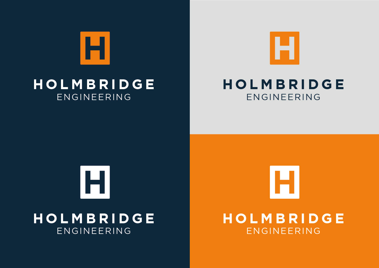 Hive of Many - Holmbridge Engineering Logo Design Rebrand