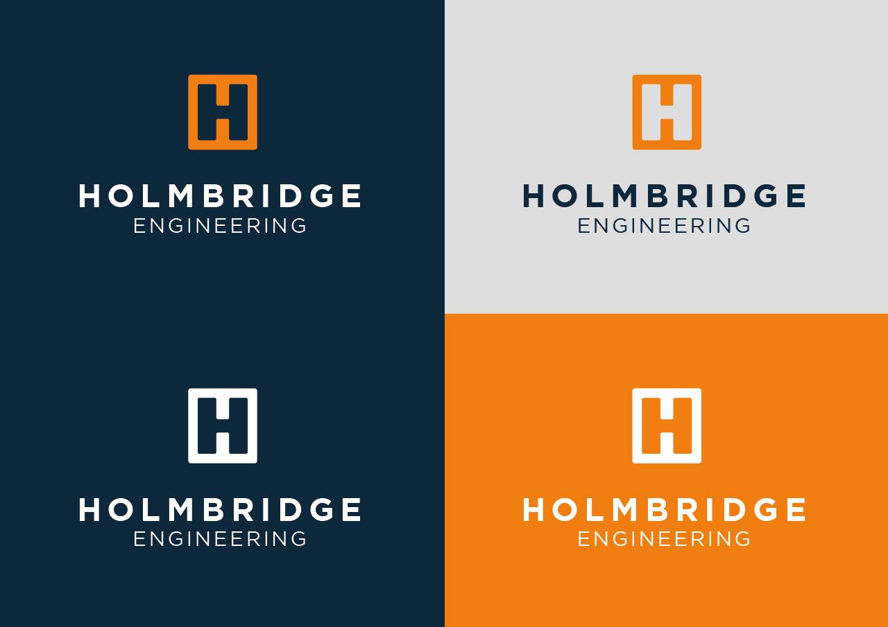 Hive of Many - Holmbridge Engineering Logo Design Rebrand