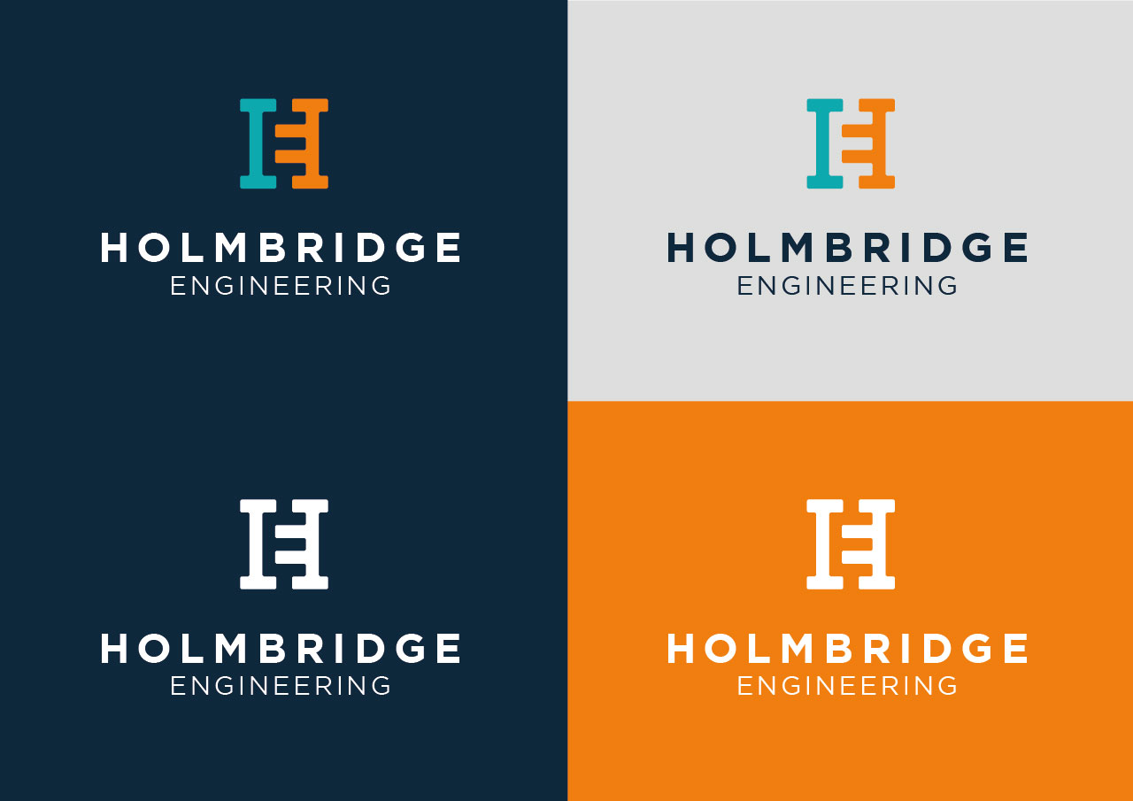 Hive of Many - Holmbridge Engineering Logo Design Rebrand