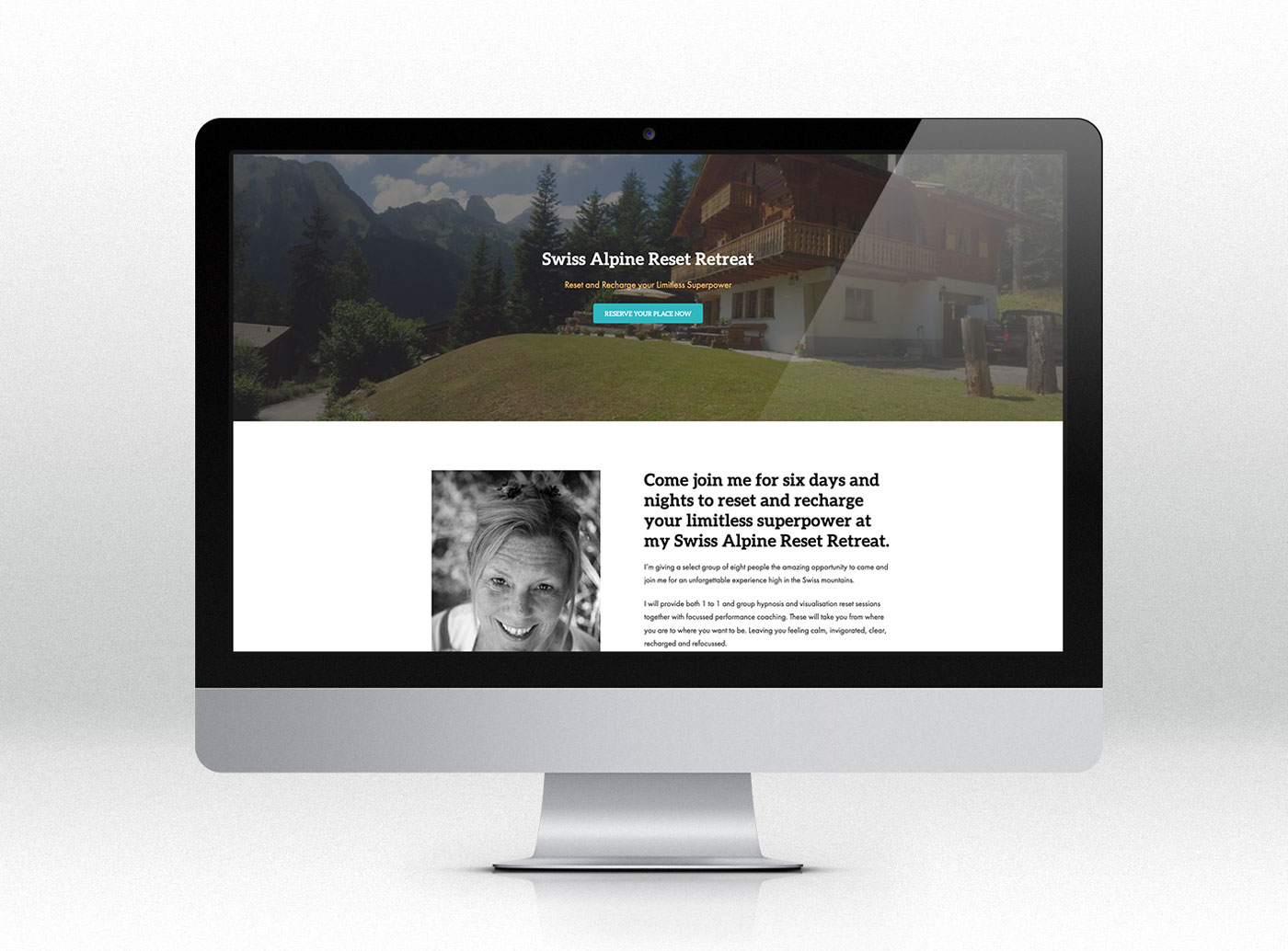 Vivienne Rawnsley Landing Page by Hive of Many