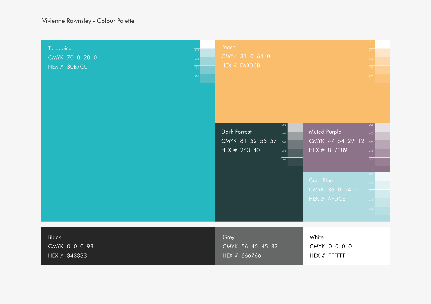 Brand Colours by Hive of Many