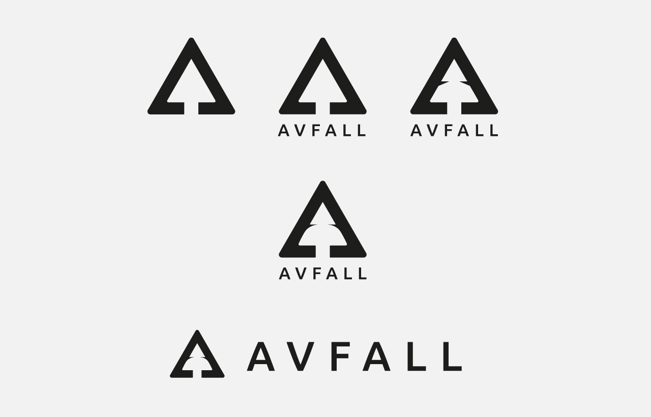 Avfall concept logos by Hive of Many