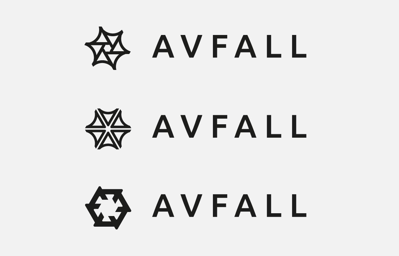 Avfall concept logos by Hive of Many