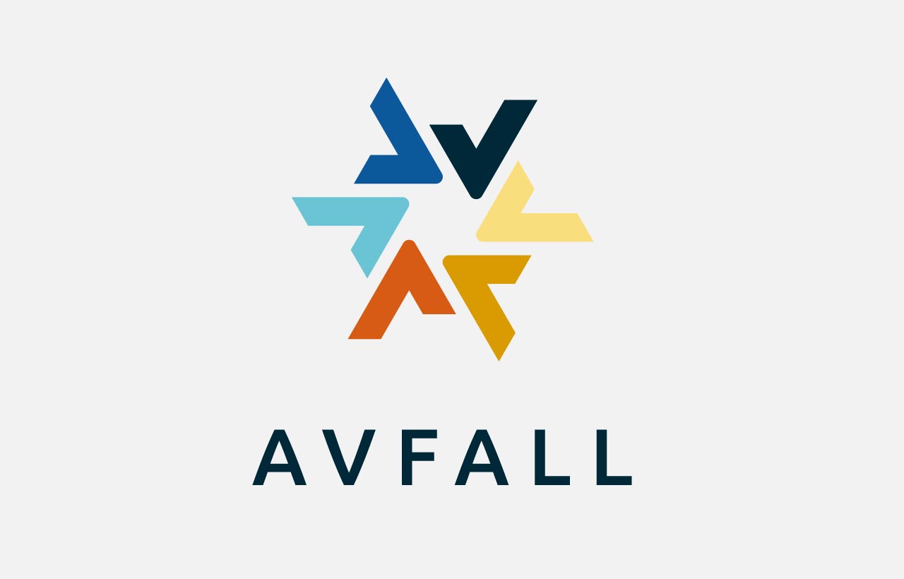 Avfall logo light backround by Hive of Many
