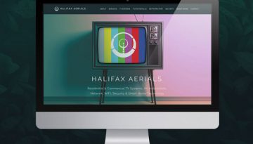 Halifax Aerials Website by Hive of Many