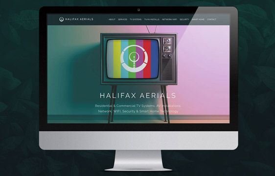 Halifax Aerials Website by Hive of Many