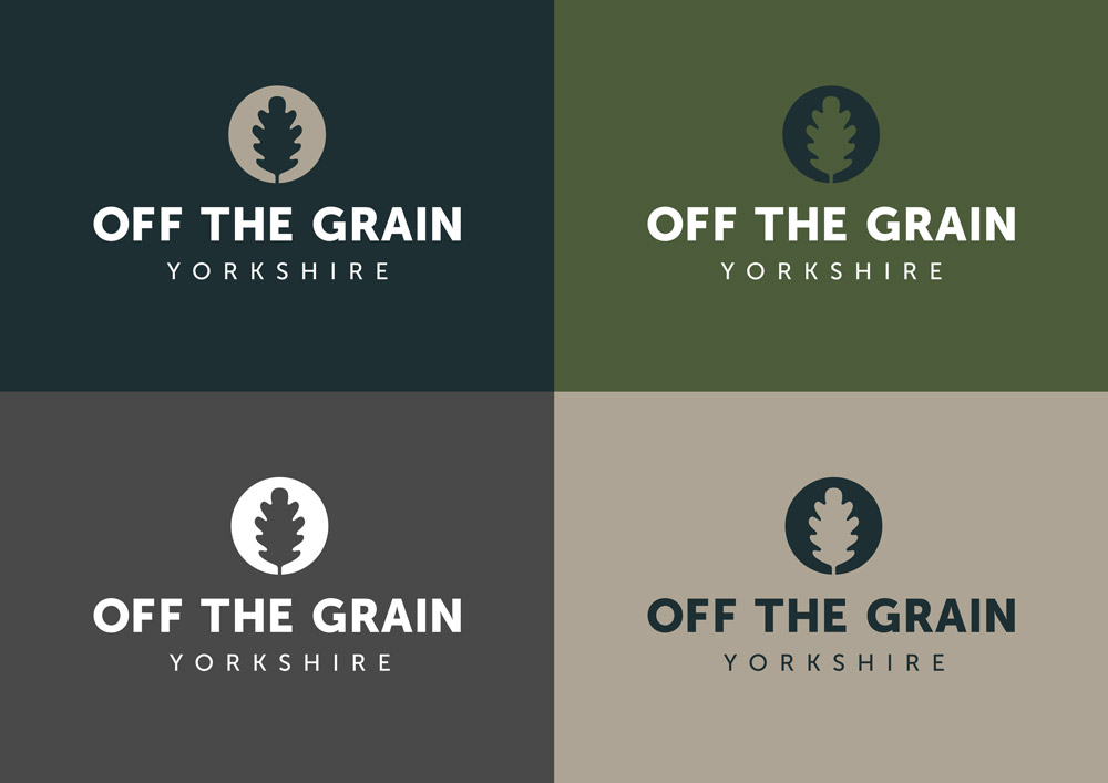 Off the Grain Identity design and Branding by Hive of Many