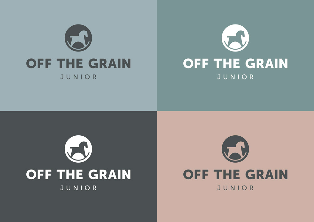 Off the Grain Junior Identity design and Branding by Hive of Many