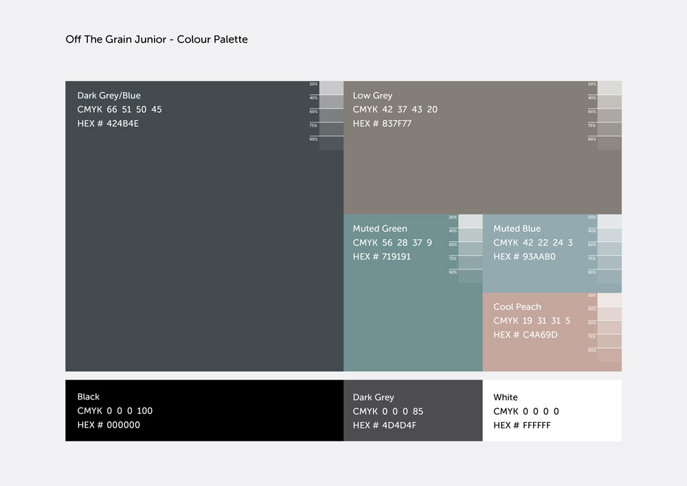 Off The Grain Junior Colour Palette by Hive of Many