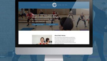 Seal Fitness Website by Hive of Many