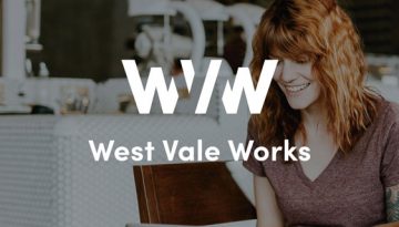 West Vale Works Logo and Brand by Hive of Many