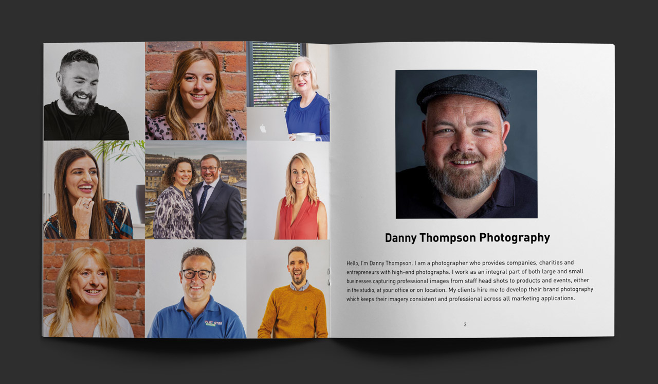 Danny Thompson Brochure Design by Hive of Many